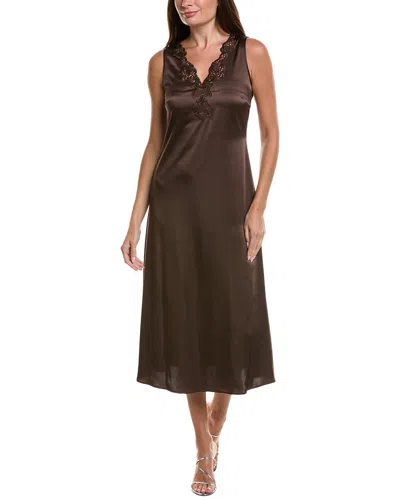Weekend Max Mara Canossa Dress In Brown