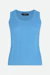 Weekend Max Mara Canotta Blu In Blu