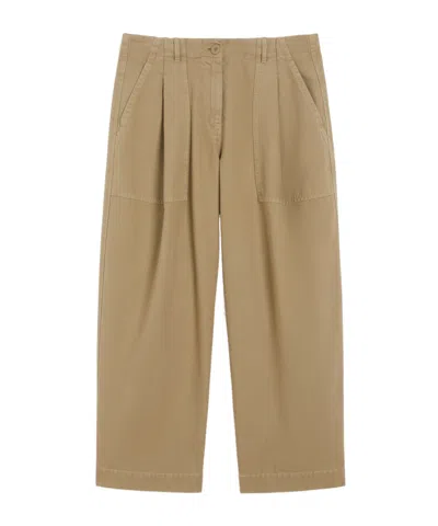 Weekend Max Mara Canvas Barrel-leg Jeans