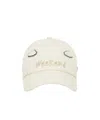 Weekend Max Mara Canvas Baseball Cap In White