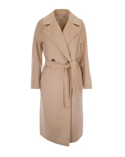 Weekend Max Mara Cappotto Resina Mandorla In Brown