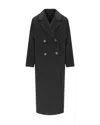Weekend Max Mara Cappotto Zufolo Nero In Black