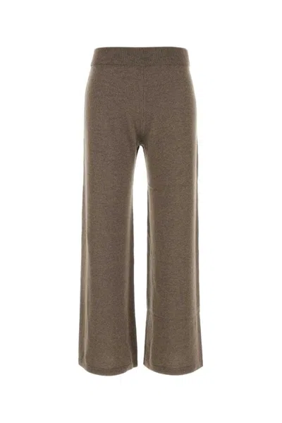 WEEKEND MAX MARA CAPPUCCINO WOOL BLEND TENNIS PANT