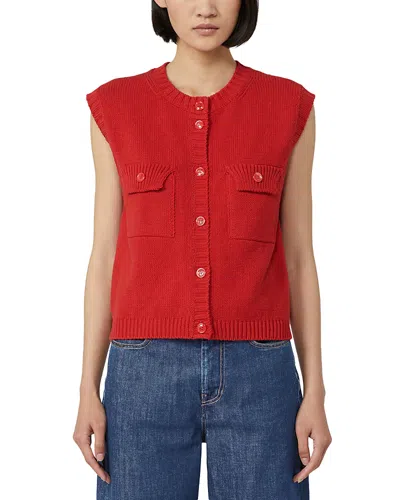 WEEKEND MAX MARA CAPRARA KNITTED WAISTCOAT TOP