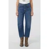 Weekend Max Mara Caprile Tapered Crop Jeans In Blue