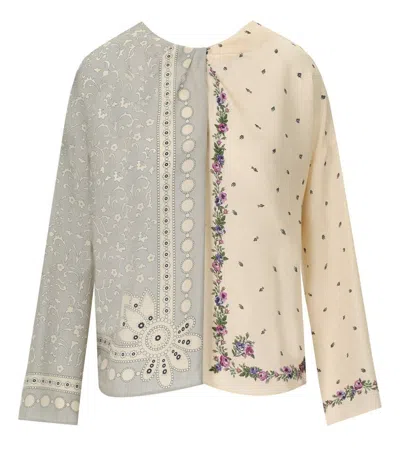Weekend Max Mara Caraffa Ivory Blouse