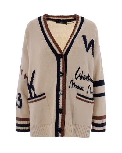 Weekend Max Mara Cardigan In Multi