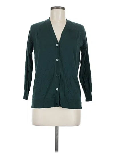 Pre-owned Weekend Max Mara Cardigan Sweater In Teal