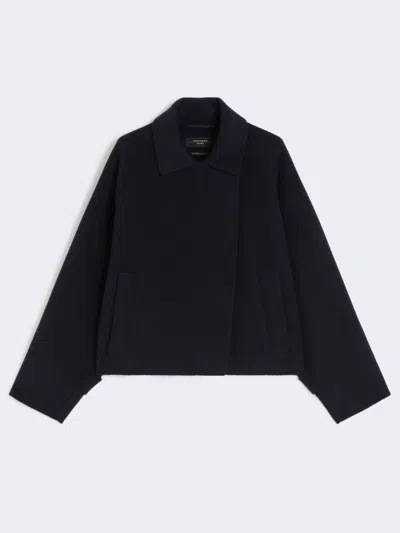 WEEKEND MAX MARA WEEKEND MAX MARA CARELLA - WOOL DRAP CROP COAT