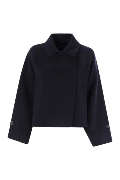 WEEKEND MAX MARA WEEKEND MAX MARA CARELLA - WOOL DRAP CROP COAT