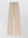 Weekend Max Mara Cargo Pocket Wide Leg Trousers In Neutral