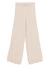 Weekend Max Mara Cashmere-blend Trousers In Neutral