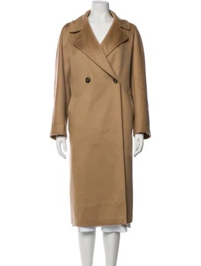 Pre-owned Weekend Max Mara Cashmere Coat In Neutral