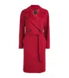 Weekend Max Mara Cashmere Lunar New Year Overcoat In Red