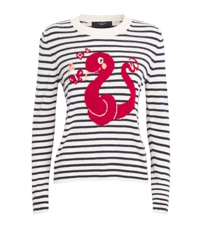 Weekend Max Mara Cashmere Lunar New Year Sweater In Brown