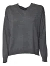 Weekend Max Mara Cashmere Pullover In Gray