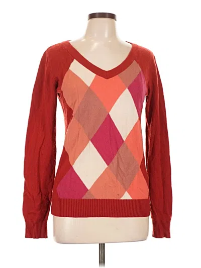 Pre-owned Weekend Max Mara Cashmere Pullover Sweater In Red
