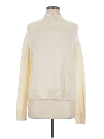 Pre-owned Weekend Max Mara Cashmere Pullover Sweater In White