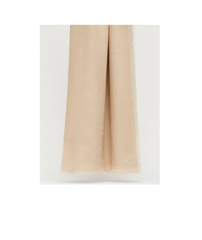 Weekend Max Mara Cashmere Scarf In Sand-colored