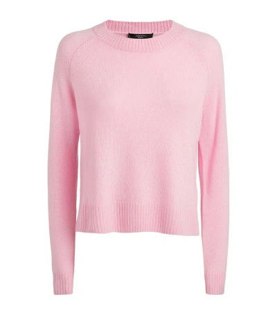 Weekend Max Mara Cashmere Scatola Jumper In Pink