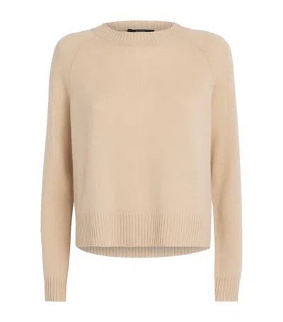 Weekend Max Mara Cashmere Sweater In Beige