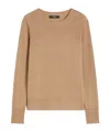 Weekend Max Mara Cashmere Sweater In Brown