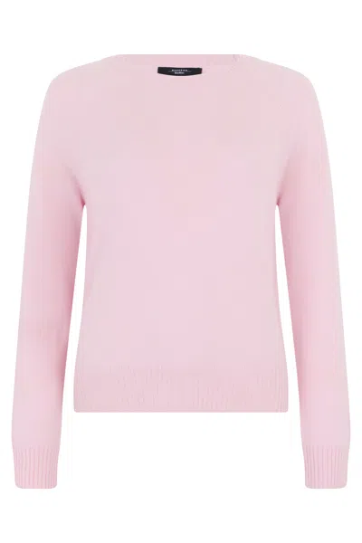 Weekend Max Mara Cashmere Sweater In Pink