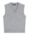 Weekend Max Mara Cashmere Vest In Gray