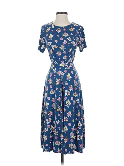 Pre-owned Weekend Max Mara Casual Dress In Blue