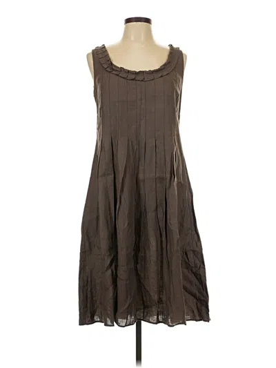Pre-owned Weekend Max Mara Casual Dress In Brown