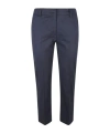 Weekend Max Mara Casual Pants With Belt Loops In Blue