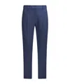 Weekend Max Mara Casual Pants With Belt Loops In Blue