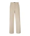 Weekend Max Mara Casual Pants With Belt Loops In Brown