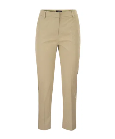 Weekend Max Mara Casual Pants With Belt Loops In Multi