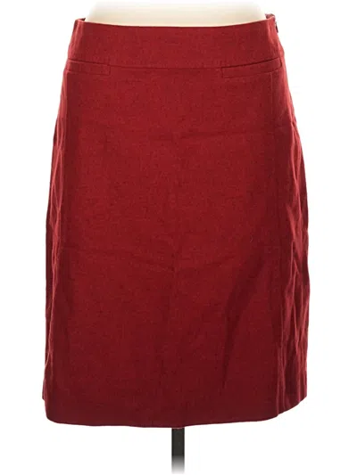 Pre-owned Weekend Max Mara Casual Skirt In Burgundy