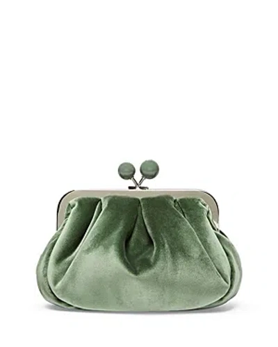 Weekend Max Mara Cavour Small Pasticcino Bag In Green