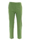 Weekend Max Mara Cecco Long Trouser In Green