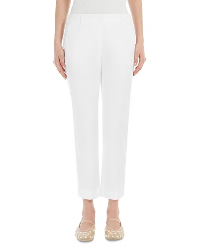 Weekend Max Mara Cecco Slim Fit Pants In White