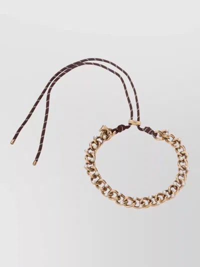 Weekend Max Mara Chain And Rope Statement Bracelet Accessory