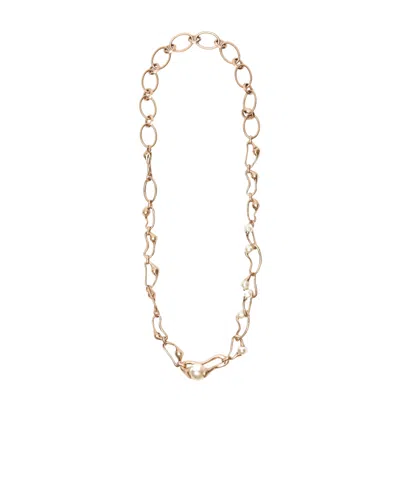 Weekend Max Mara Chain Necklace In Gold