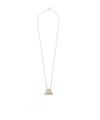 Weekend Max Mara Chain Necklace With Pasticcino Bag Charm