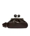 Weekend Max Mara Chain Shoulder Bag In Brown