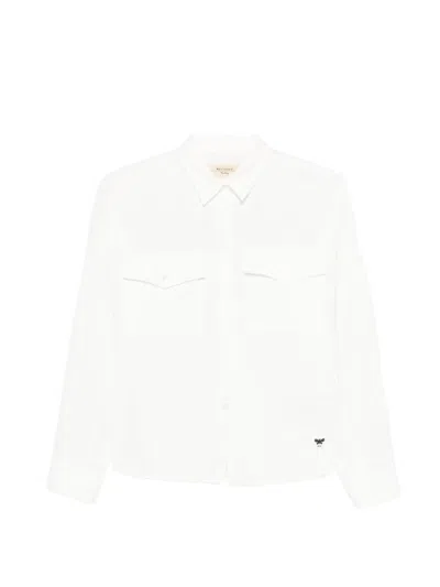 Weekend Max Mara Chest-pocket Shirt In White