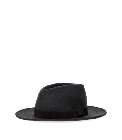 Weekend Max Mara Ciad Grey Hat In Black