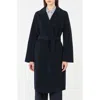 Weekend Max Mara Civada Wool Blend Coat In Blue