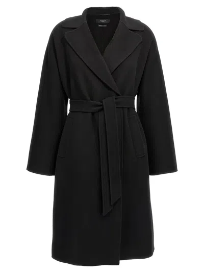 Weekend Max Mara Civida Coats And Trench Coats Black