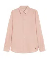 Weekend Max Mara Buttoned Long-sleeved Shirt In Pink