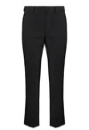 Weekend Max Mara Logo Casual Pants In Black
