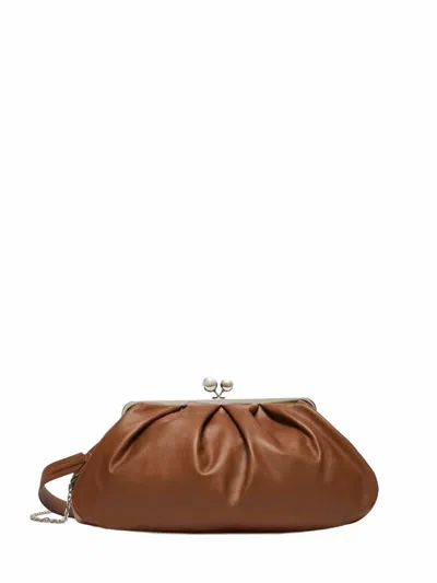 Weekend Max Mara Clutch In Brown