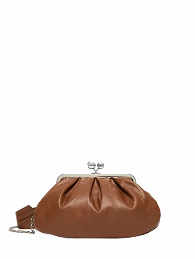 Weekend Max Mara Clutch In Brown